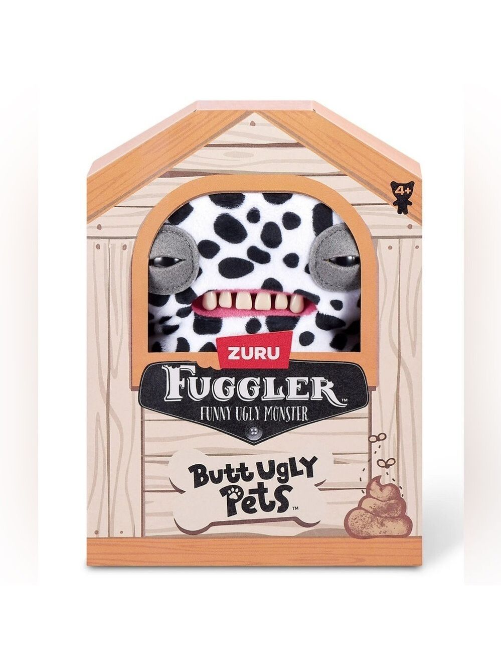 Fuggler Butt Ugly Pets “Annoyed Alien” 9”Plush Zuru Funny Monster Collectible